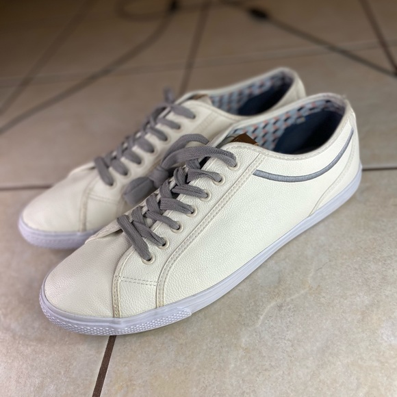 13 ben sherman white leather sneakers main image 11